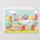 Carte anniversaire heureux (Devant)