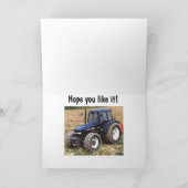 Carte anniversaire heureux (Intérieur)