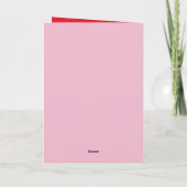 Carte anniversaire heureux (Dos)