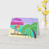 Carte Anniversaire heureux ! À l'épouse (Fleur jaune)