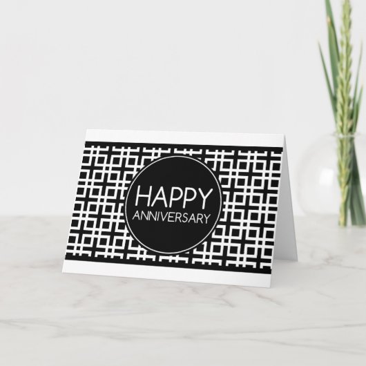 Carte Anniversaire heureux (cinderStripe) (Devant)