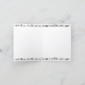 Carte Anniversaire heureux de l'arc violon (Intérieur)