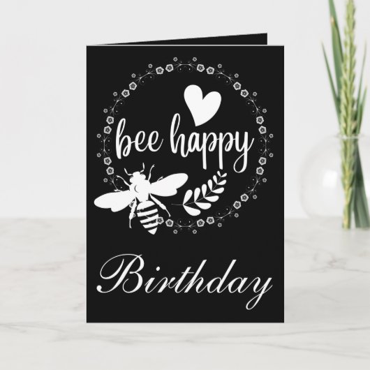 Carte anniversaire heureux personnalisé (Devant)