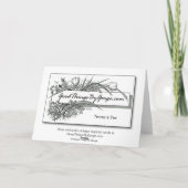 Carte Anniversaire heureux pour des amants de tennis (Dos)