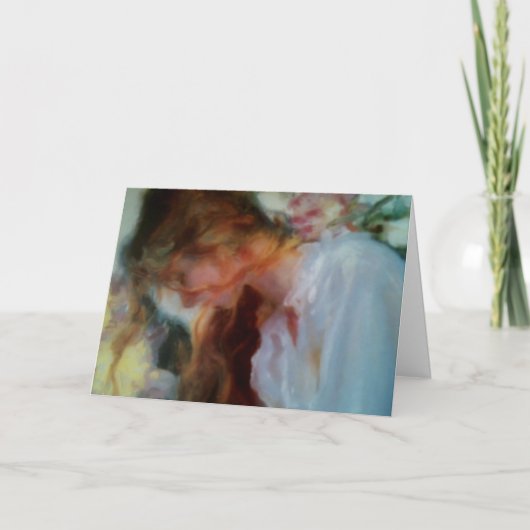 CARTE ANNIVERSAIRE HEUREUX POUR LA FILLE (Devant)