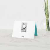 Carte anniversaire heureux rétro (Dos)