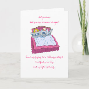 Carte Anniversaire heureux. .snoring