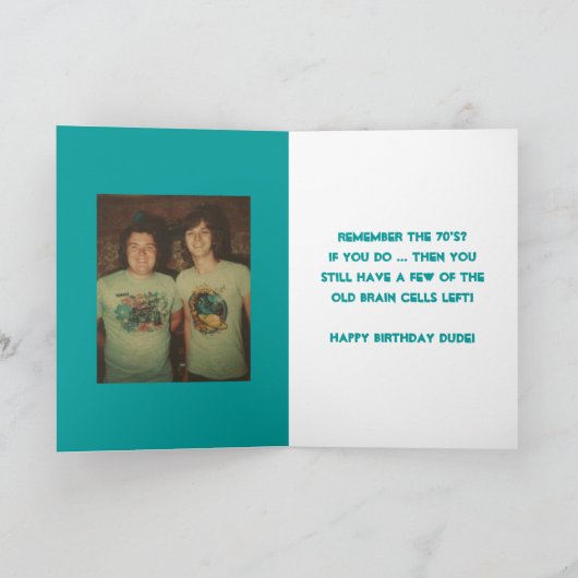 Carte Anniversaire Hey Mec ! (Intérieur)