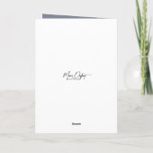 Carte Anniversaire Himalayan Diva Chat (Dos)