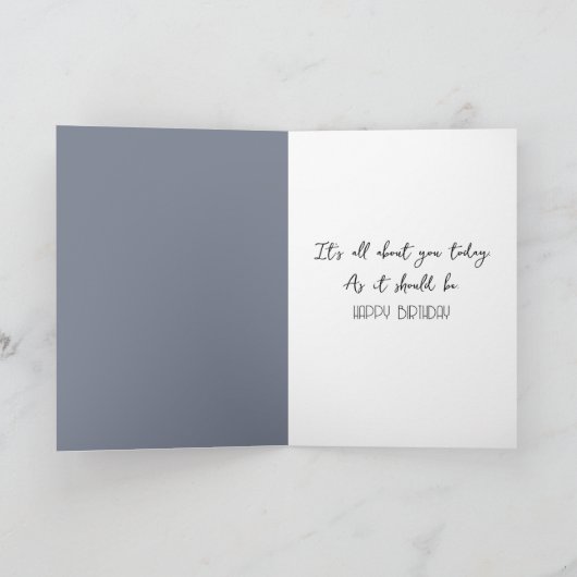 Carte Anniversaire Himalayan Diva Chat (Intérieur)