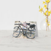 Carte Anniversaire--humoristique (Fleur jaune)