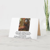 Carte Anniversaire, Humoristique (Dos)