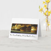 Carte Anniversaire - humour (Fleur jaune)