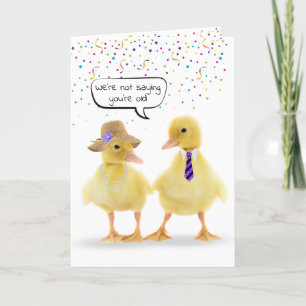 Carte Anniversaire Humour Canettes et Confetti