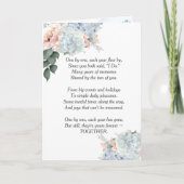 Carte Anniversaire Hydrangea Bouquet (Devant)