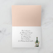 Carte Anniversaire Hydrangea Bouquet (Intérieur)