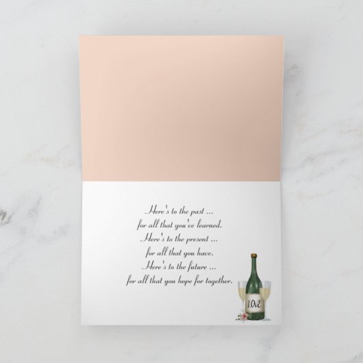 Carte Anniversaire Hydrangea Bouquet (Intérieur)