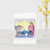 Carte Anniversaire idiot (Fleur jaune)