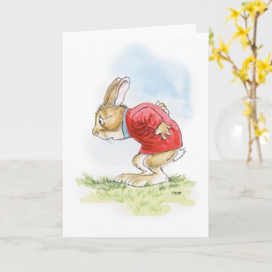 Carte Anniversaire incorrecte (Fleur jaune)