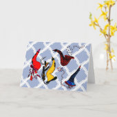 Carte Anniversaire Instrumental (Fleur jaune)
