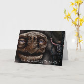 Carte Anniversaire interminable (Fleur jaune)