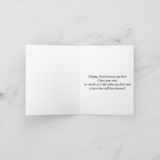 Carte Anniversaire/ Interracial (Intérieur)