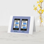 carte anniversaire iPhone (Fleur jaune)