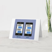 carte anniversaire iPhone (Devant)