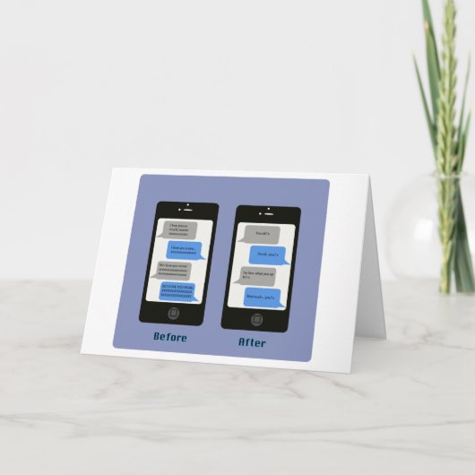 carte anniversaire iPhone (Devant)