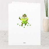 Carte Anniversaire irlandais drôle (Dos)