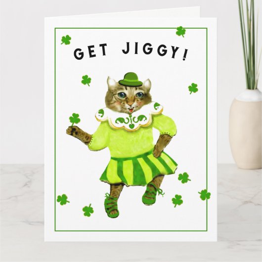 Carte Anniversaire irlandais drôle (Devant)