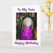 CARTE ANNIVERSAIRE JE T'AIME (Fleur jaune)