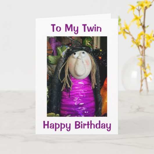 CARTE ANNIVERSAIRE JE T'AIME (Fleur jaune)