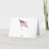 Carte Anniversaire Jérémie 29:11 Bible drapeau américain (Dos)