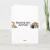 Carte Anniversaire, joyeux anniversaire, chat, (Dos)