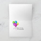 Carte Anniversaire Joyeux Pieds (Intérieur)