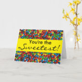 Carte Anniversaire la plus douce (Fleur jaune)