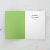 Carte Anniversaire Lapin Chanté, Joli Lapin (Intérieur)