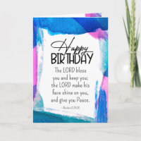 Anniversaire Le Seigneur Vous Bénisse Numéros 6 24