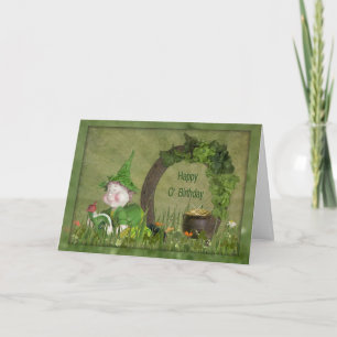 Carte Anniversaire Leprechaun