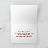 CARTE ANNIVERSAIRE - LION - LION - HUMOUR (Intérieur)