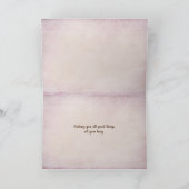 Carte Anniversaire Macro Rose Daisy (Intérieur)