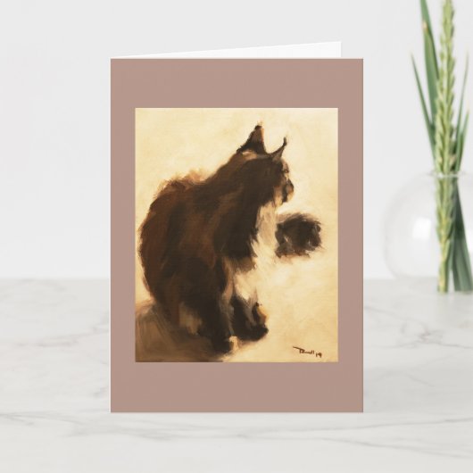 Carte Anniversaire - Macy dans la lumière (Devant)