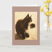 Carte Anniversaire - Macy dans la lumière (Fleur jaune)