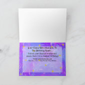 Carte Anniversaire magique (Intérieur)