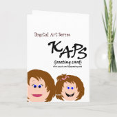 Carte Anniversaire Maman de Fille (Dos)