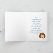 Carte Anniversaire Maman de Fille (Intérieur)