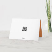 Carte Anniversaire Mammoth laine et homme (Dos)