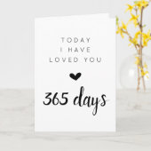 Carte anniversaire mariage (Fleur jaune)