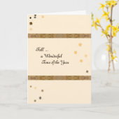 Carte Anniversaire Mariage de automne du mari (Fleur jaune)